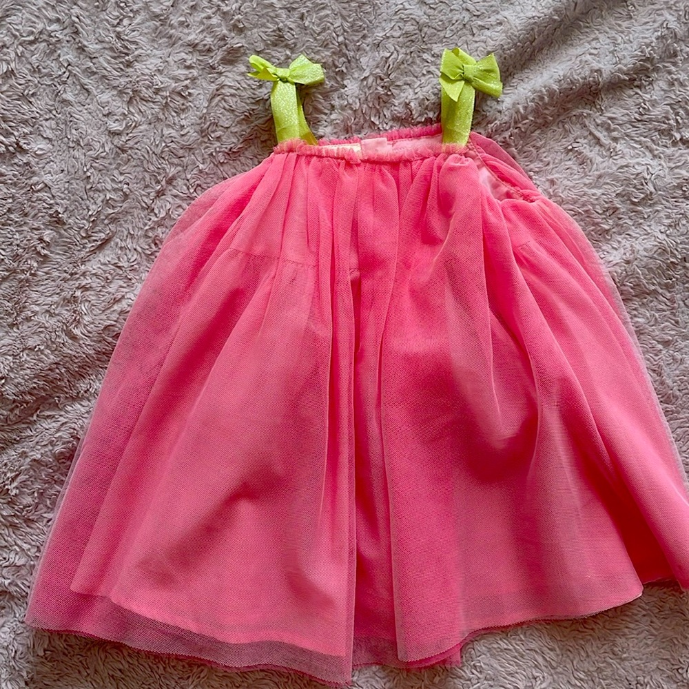 First impressions 18 Months pink tulle dress